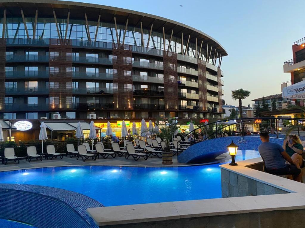 Nobel Private Vip Apartments Sunny Beach Exterior foto