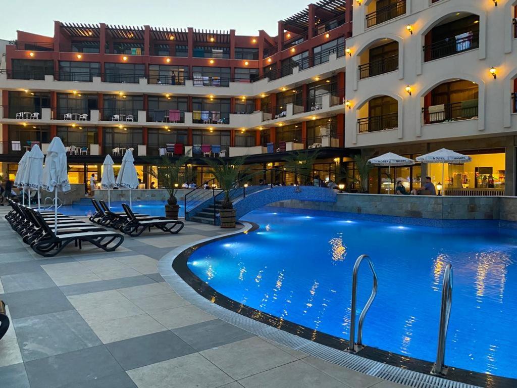 Nobel Private Vip Apartments Sunny Beach Exterior foto